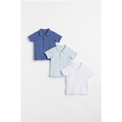 3er-Pack Poloshirts