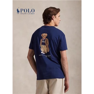 Мужская хлопковая футболка  RALPH LAURE*N ОРИГИНАЛ!