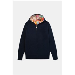 Chaqueta reversible capucha