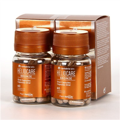Heliocare Bronze 60 Cápsulas PACK Duplo 20% Descuento