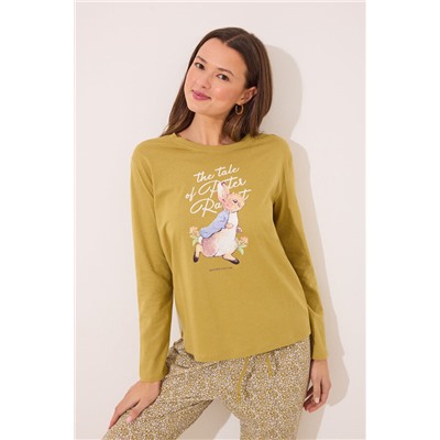 Pijama largo 100% algodón print "Peter Rabbit"