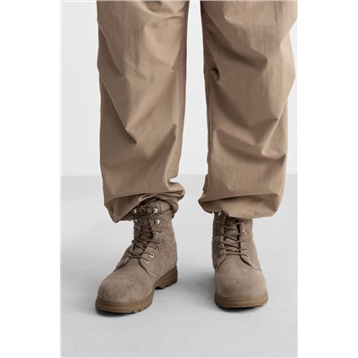 BOTA CORDONES PIEL
