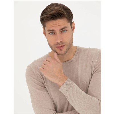 Taş Slim Fit Basic Kazak