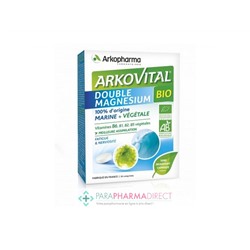 ArkoPharma ArkoVital Double Magnésium BIO 30 comprimés