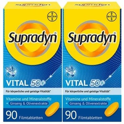 Supradyn® Vital 50+ Ginseng + Olive