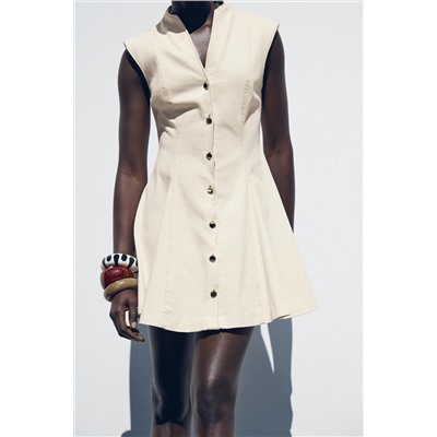 SLEEVELESS MINI DRESS