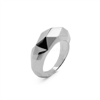 Кольцо из родированного серебра 925 пробы R08527р