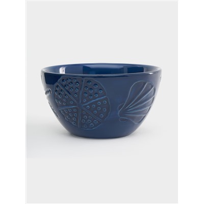 Набор, 2 пр, блюдо/салатник, керамика К, белое/синий, Синие кораллы, Blue Coral