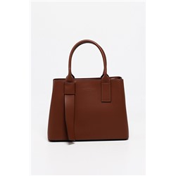 Bolso de piel Fara Marrón