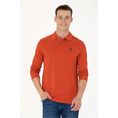 Erkek Kiremit Basic Sweatshirt