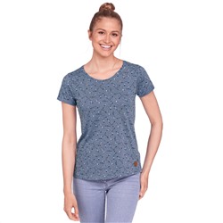 Damen T-Shirt mit Allover-Print