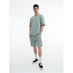 Baumwollshorts Aus Sweatstoff