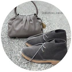 AB.Z. SAFARY GRIS+PELLE · LUX GRIS