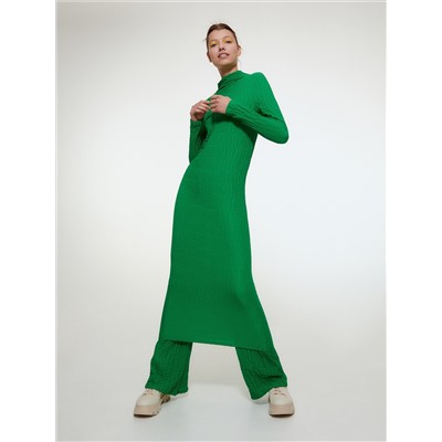 Kleid aus Strukturjersey