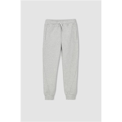 Defacto Erkek Çocuk Slim Fit Basic Dokulu Jogger Eşofman Alt W6750A622SP