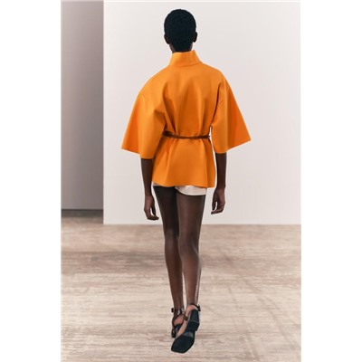 FEW ITEMS LEFT SCUBA-EFFECT OVERSIZE TOP