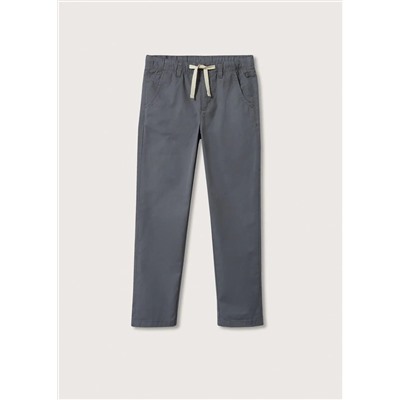 Pantalón jogger algodón -  Niño | MANGO OUTLET España