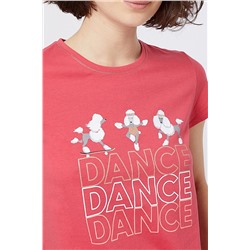Camiseta Penny Coral