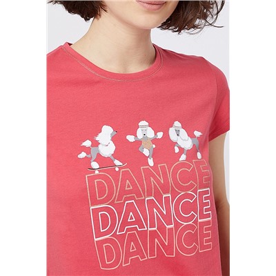 Camiseta Penny Coral