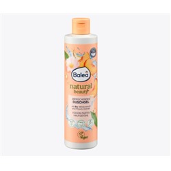 Natural Beauty Dusche Pfirsich-Extrakt & Bio-Rosenöl, 250 ml