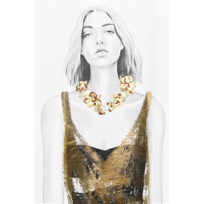 METALLIC T-SHIRT