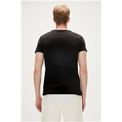 Bad Bear, Boss 0 Yaka Erkek Tshirt - Siyah