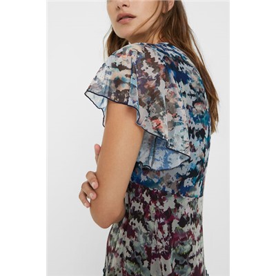 Vestido largo camuflaje