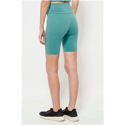 Leggings ciclista cintura alta - Turquesa