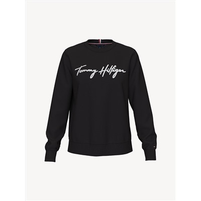 TOMMY HILFIGER ESSENTIAL LOGO SWEATSHIRT