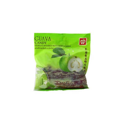 Жевательные тайские конфеты c соком гуавы 110 гр /MitMai Guava soft chewy candy 110 gr