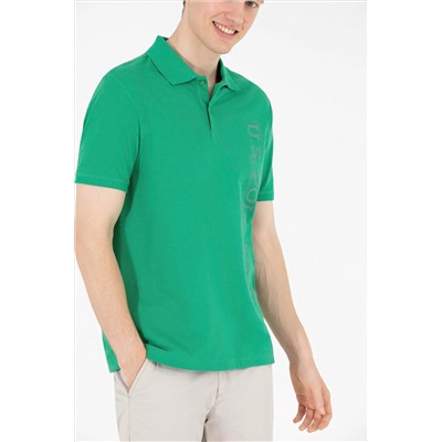Erkek Yeşil Polo Yaka Tişört