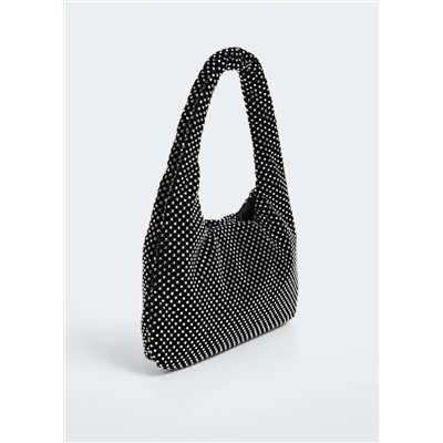 Bolso hombro strass -  Mujer | MANGO OUTLET Melilla