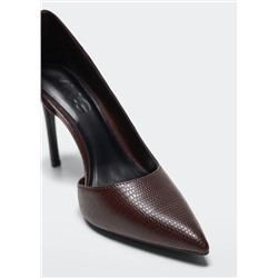 Zapato salón asimétrico -  Mujer | MANGO OUTLET Melilla
