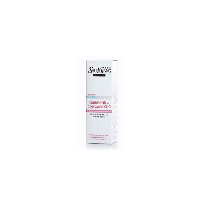 Увлажняющий гель-тоник Shuili Fang Золотой шелк и коэнзим Q10 80 грамм/Shuili Fang Golden silk+coenzyme Q10 FACE TONER 80 gr