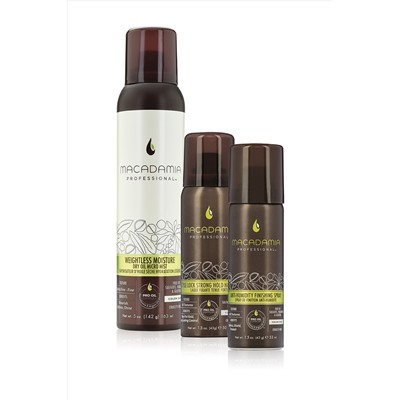 Macadamia Professional Macadamia Professional Weightless Moisture 3-Piece Styling Kit