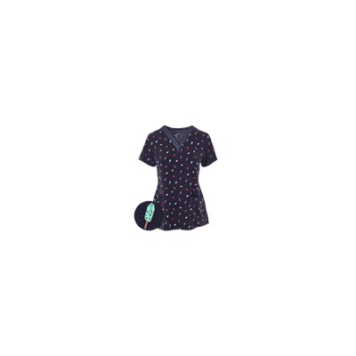 Maevn Scrubs Summer Treats Top