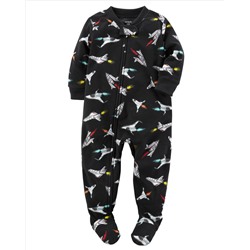 1-Piece Fleece PJs