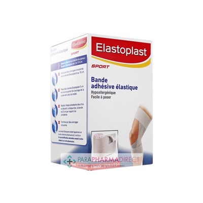 Elastoplast Sport Bande Adhésive Elastique 20 x 10cm x 2.5mLot  × 20