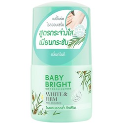 ДЕЗОДОРАНТ РОЛИКОВЫЙ С УКРЕПЛЯЮЩЕЙ СЫВОРОТКОЙ «ЗЕЛЕНЫЙ ЧАЙ» BABY BRIGHT