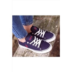 U.S. Polo Assn. TOGA 1FX Lacivert Kadın Havuz Taban Sneaker 100918926