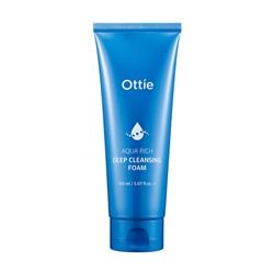 Aqua Rich Deep Cleansing Foam, Увлажняющая пенка для упругости кожи (новинка)