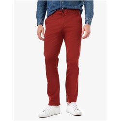 STRAIGHT TWILL CHINO PANTS