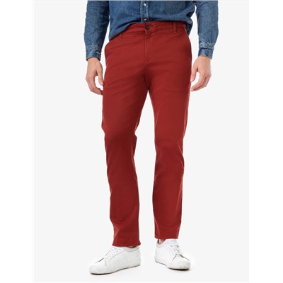 STRAIGHT TWILL CHINO PANTS