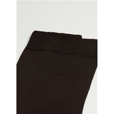 Kurze Herrensocken aus elastischer Baumwolle