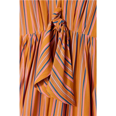 LIMITED EDITION STRIPED MIDI DRESS