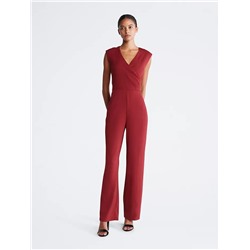Sleeveless Wrap Jumpsuit