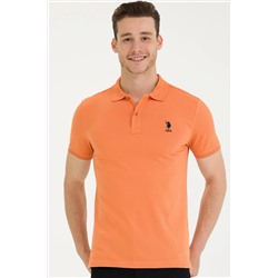 Erkek Kiremit Basic Polo Yaka Tişört