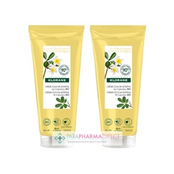 Klorane Cupuaçu Crème de Douche Nutritive Fleur de Frangipanier 2x200mlLot  × 2