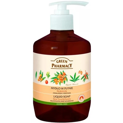 Жидкое мыло Greenpharmacy с облепихой 465 мл