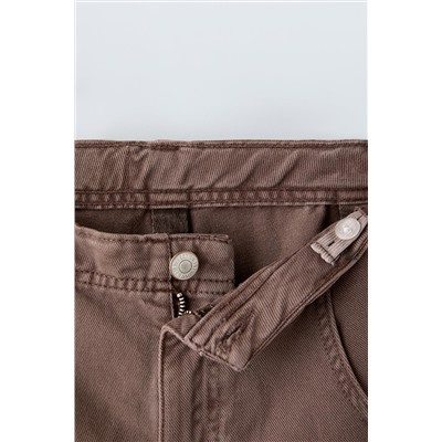 TWILL CARGO BERMUDA SHORTS